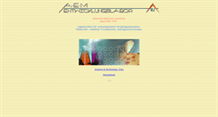 Desktop Screenshot of a-e-m-gmbh.com